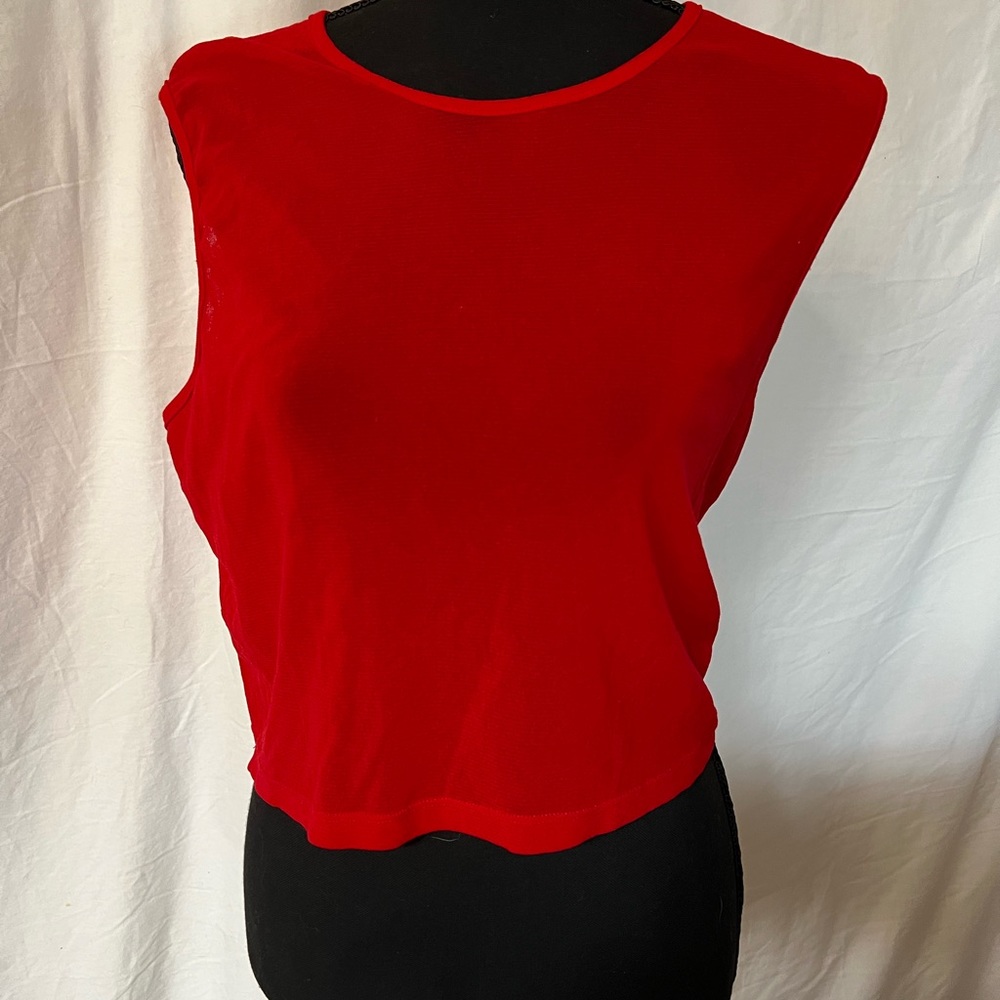 Women’s Sheer Sleeveless Shear Top